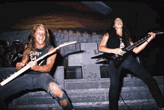 James & Kirk of Metallica